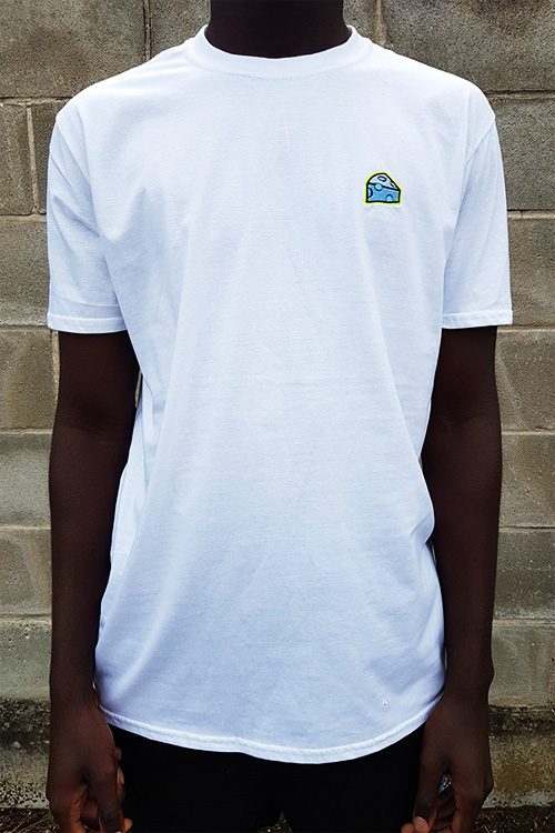 Bluecheese Basic Tee Front White